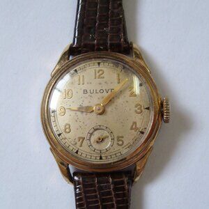 VINTAGE LADY WIND UP BULOVA, RUN GREAT